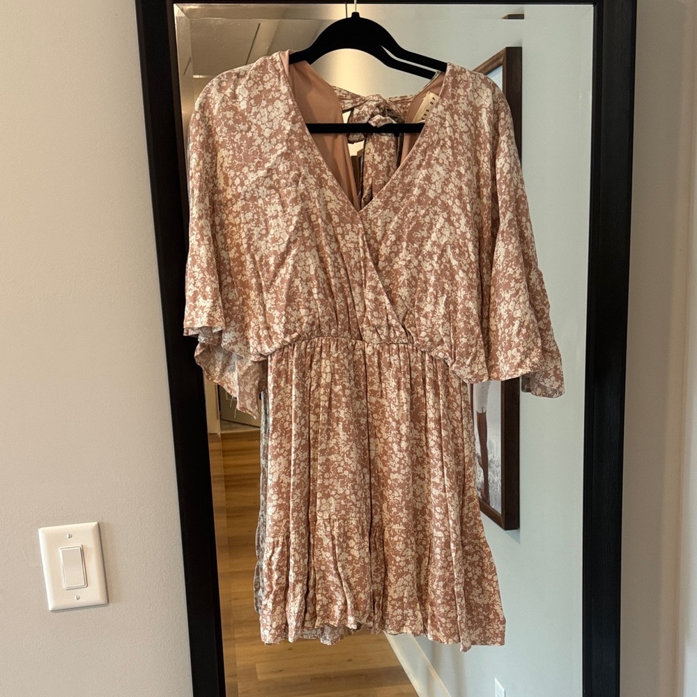 Floral Wrap Dress